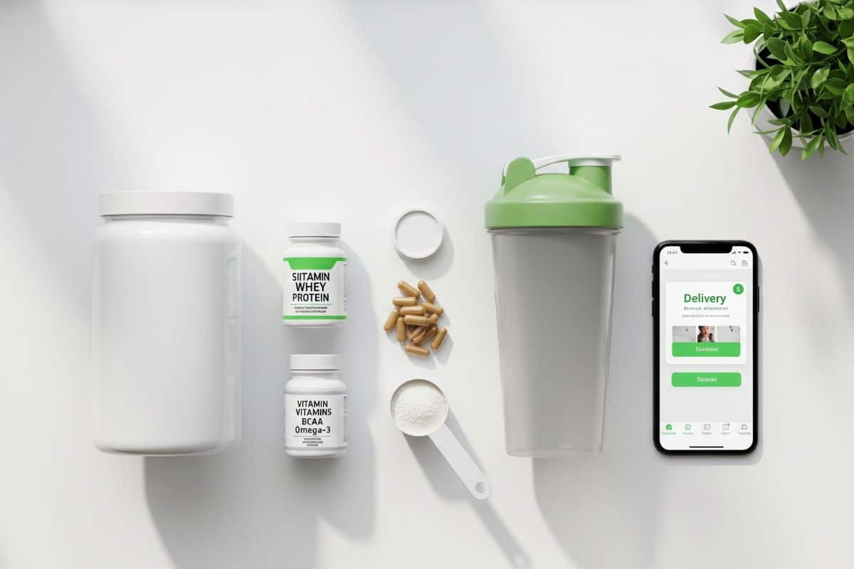 Compléments alimentaires sportifs vitamines livraison domicile