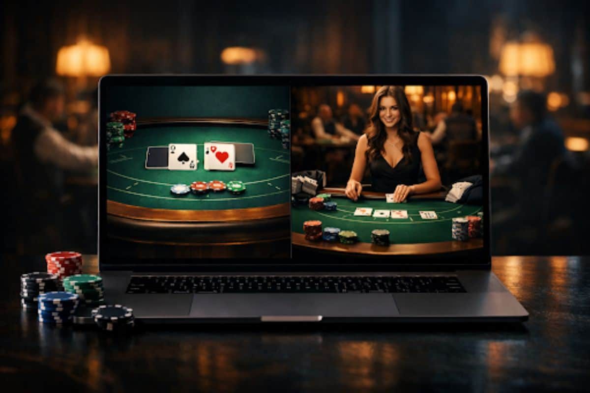 blackjack en ligne croupiere live