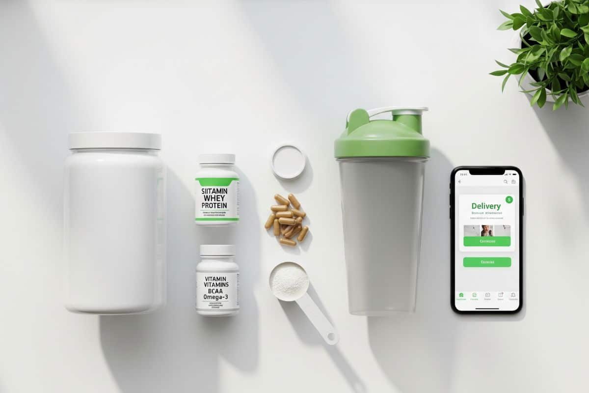 Compléments alimentaires sportifs vitamines livraison domicile